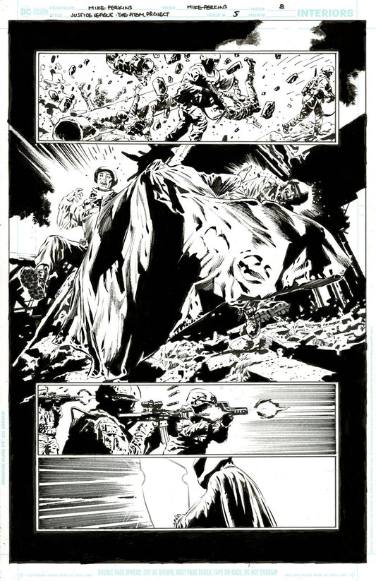 Justice League: The Atom Project #5 p.08 - Inferno vs The Military!