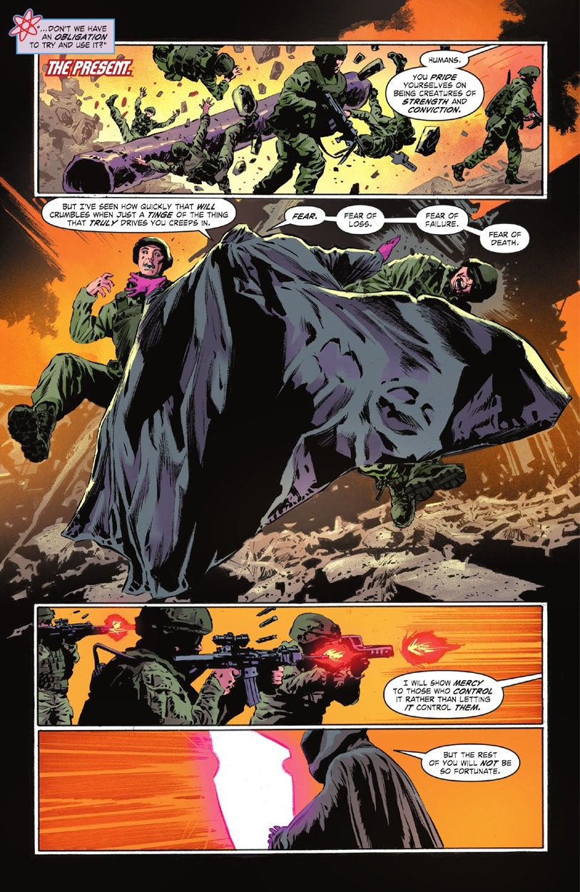 Justice League: The Atom Project #5 p.08 - Inferno vs The Military!