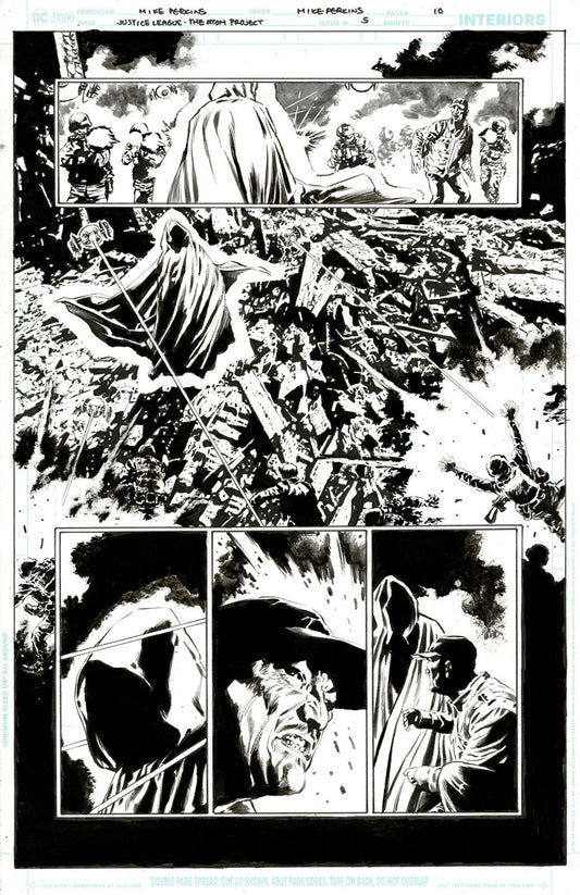 Justice League: The Atom Project #5 p.10 - Inferno vs The Military!