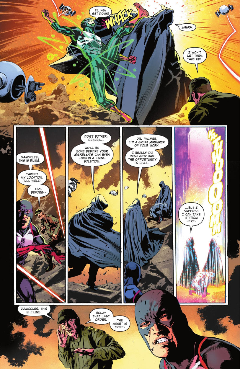 Justice League: The Atom Project #5 p.11 - The Atom & Inferno!