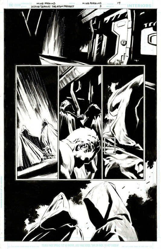 Justice League: The Atom Project #5 p.17 - Inferno & Captain Atom!