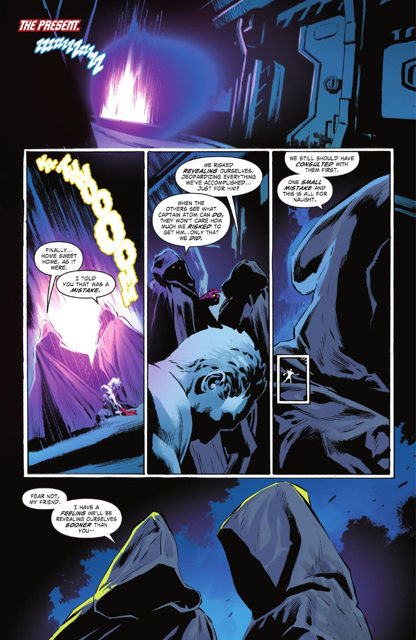 Justice League: The Atom Project #5 p.17 - Inferno & Captain Atom!