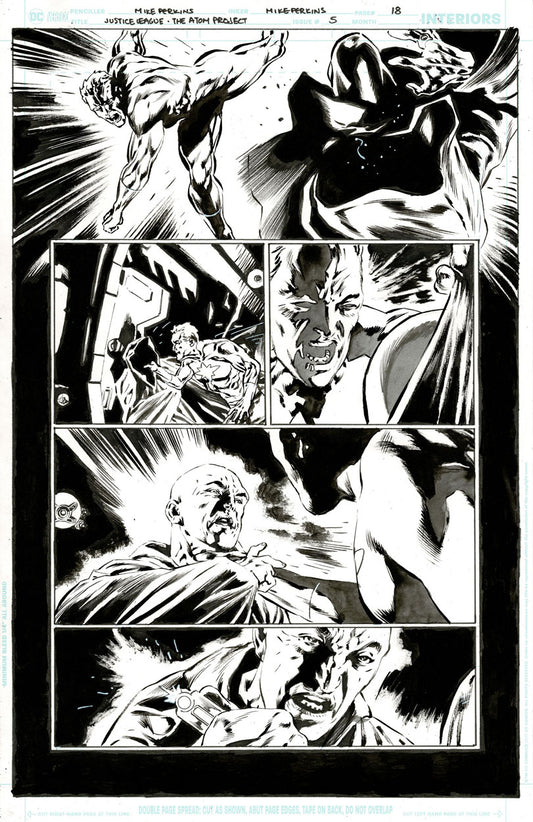 Justice League: The Atom Project #5 p.18 - Inferno's Identity Revealed!