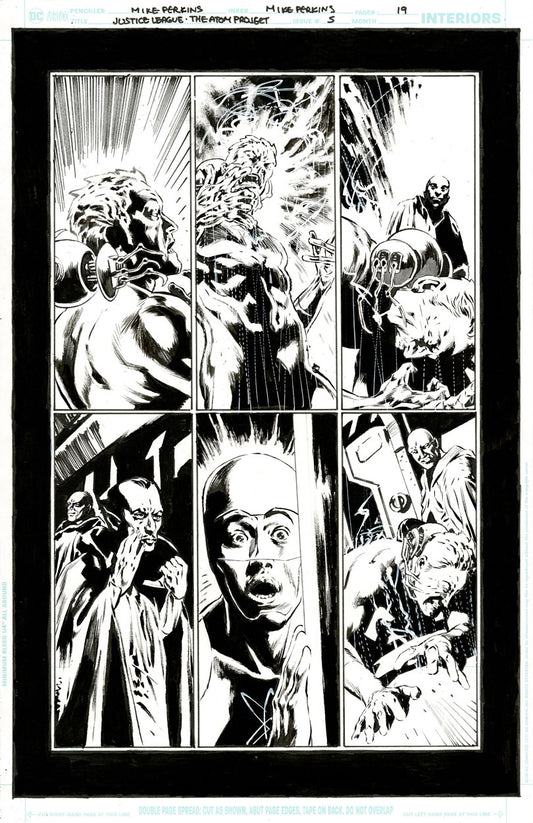 Justice League: The Atom Project #5 p.19 - Inferno's Identity Revealed!