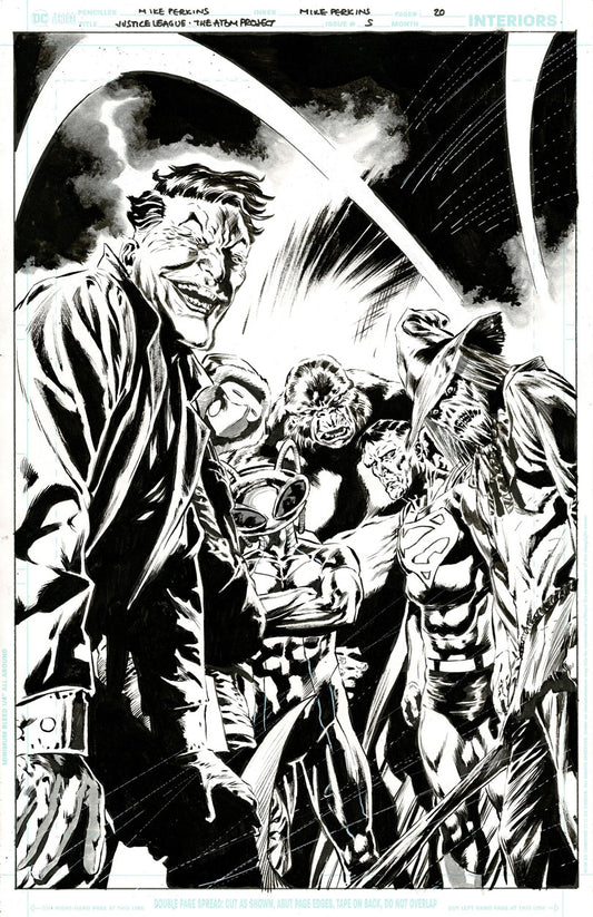Justice League: The Atom Project #5 p.20 - Legion of Doom Splash!