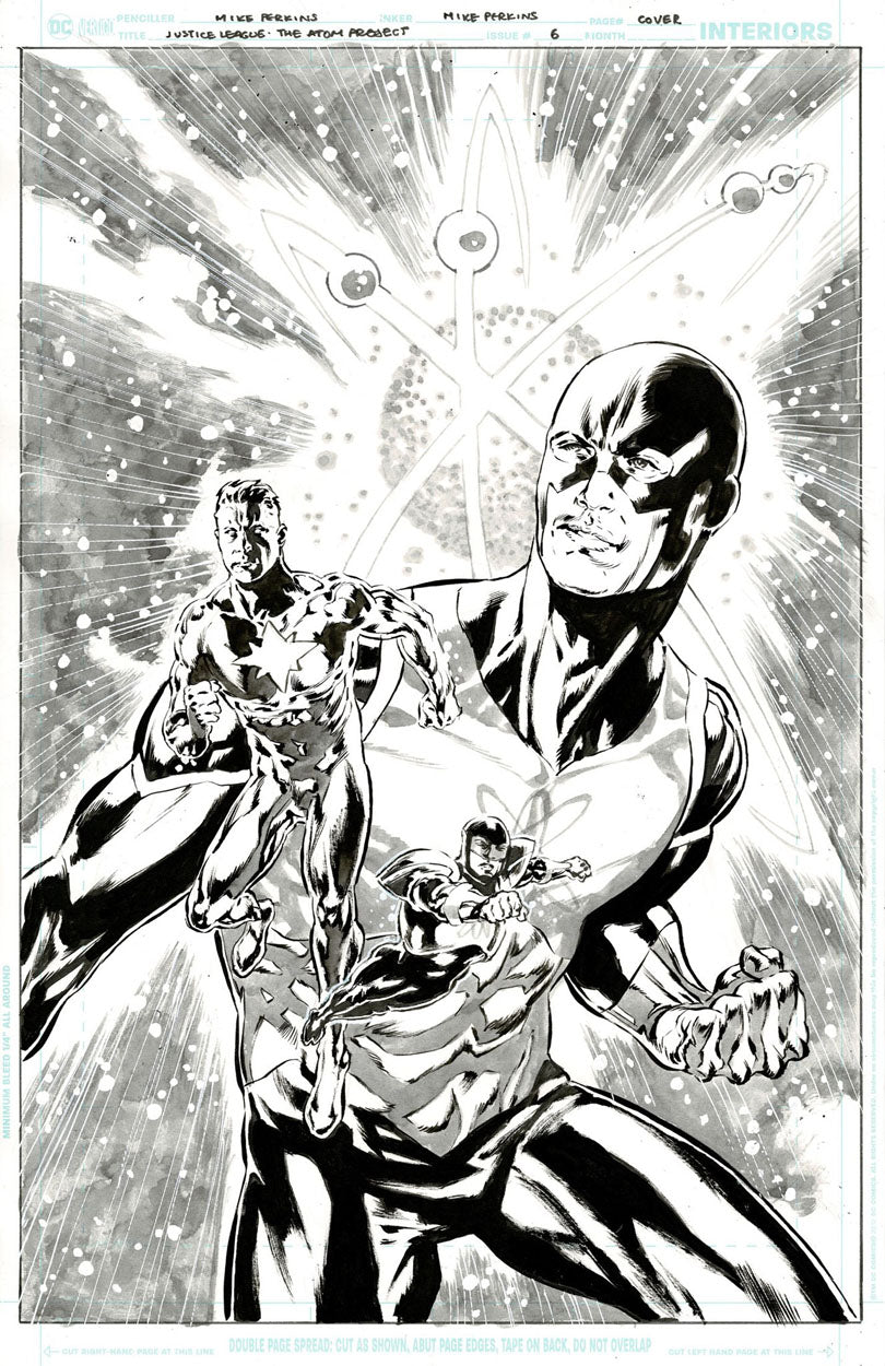 Justice League: The Atom Project #6 - Cover!