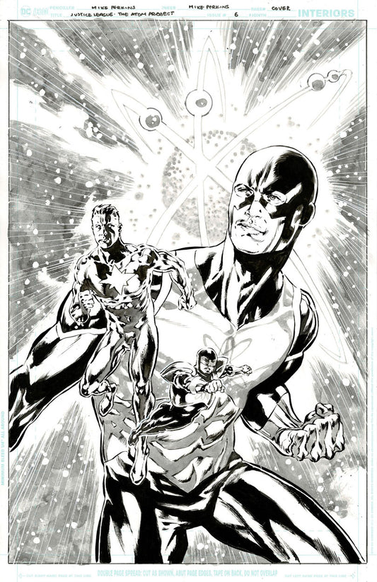 Justice League: The Atom Project #6 - Cover!