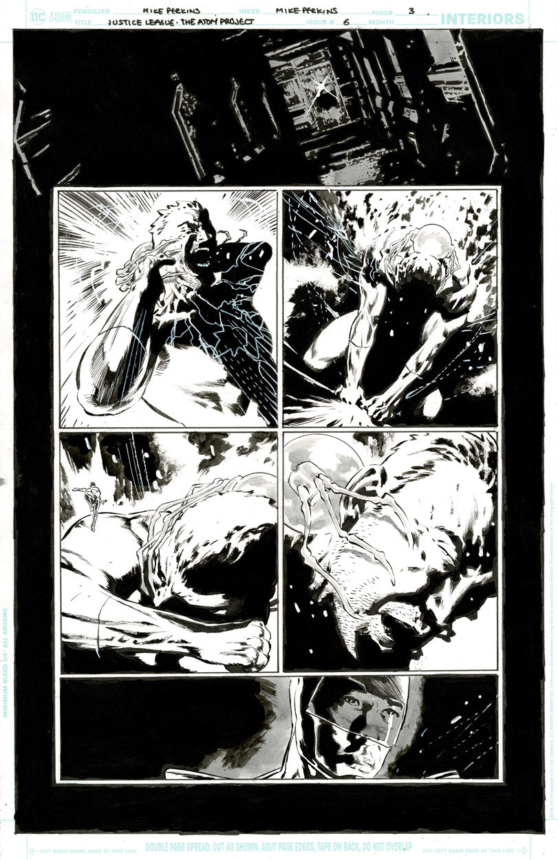 Justice League: The Atom Project #6 p.03 - Captain Atom & The Atom!