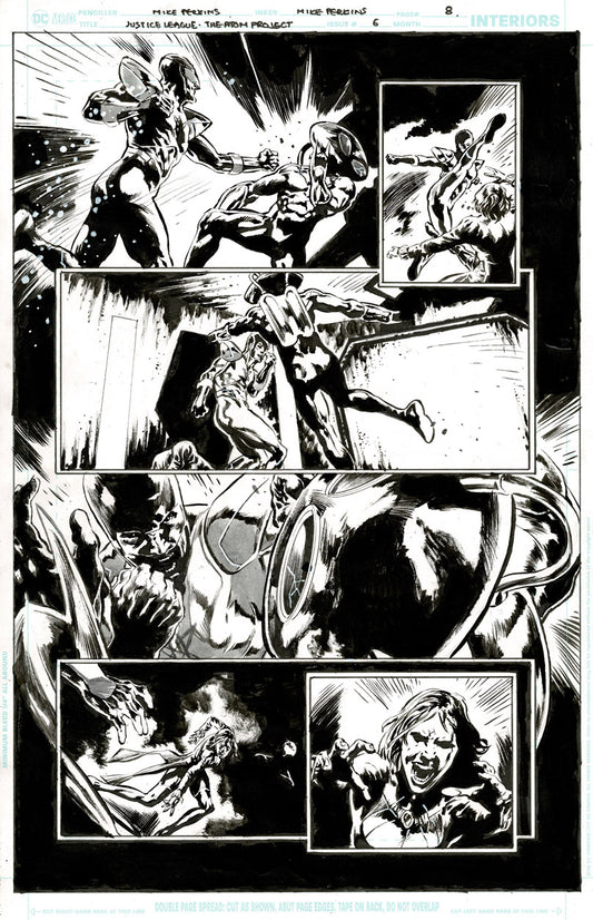 Justice League: The Atom Project #6 p.08 - Black Manta & Pythoness!