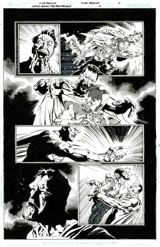 Justice League: The Atom Project #6 p.11 - Joker & Bizarro vs The Atom!
