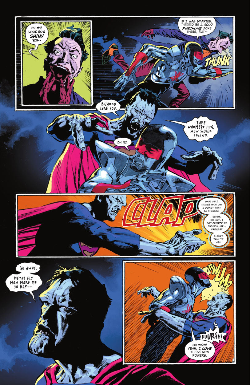 Justice League: The Atom Project #6 p.11 - Joker & Bizarro vs The Atom!