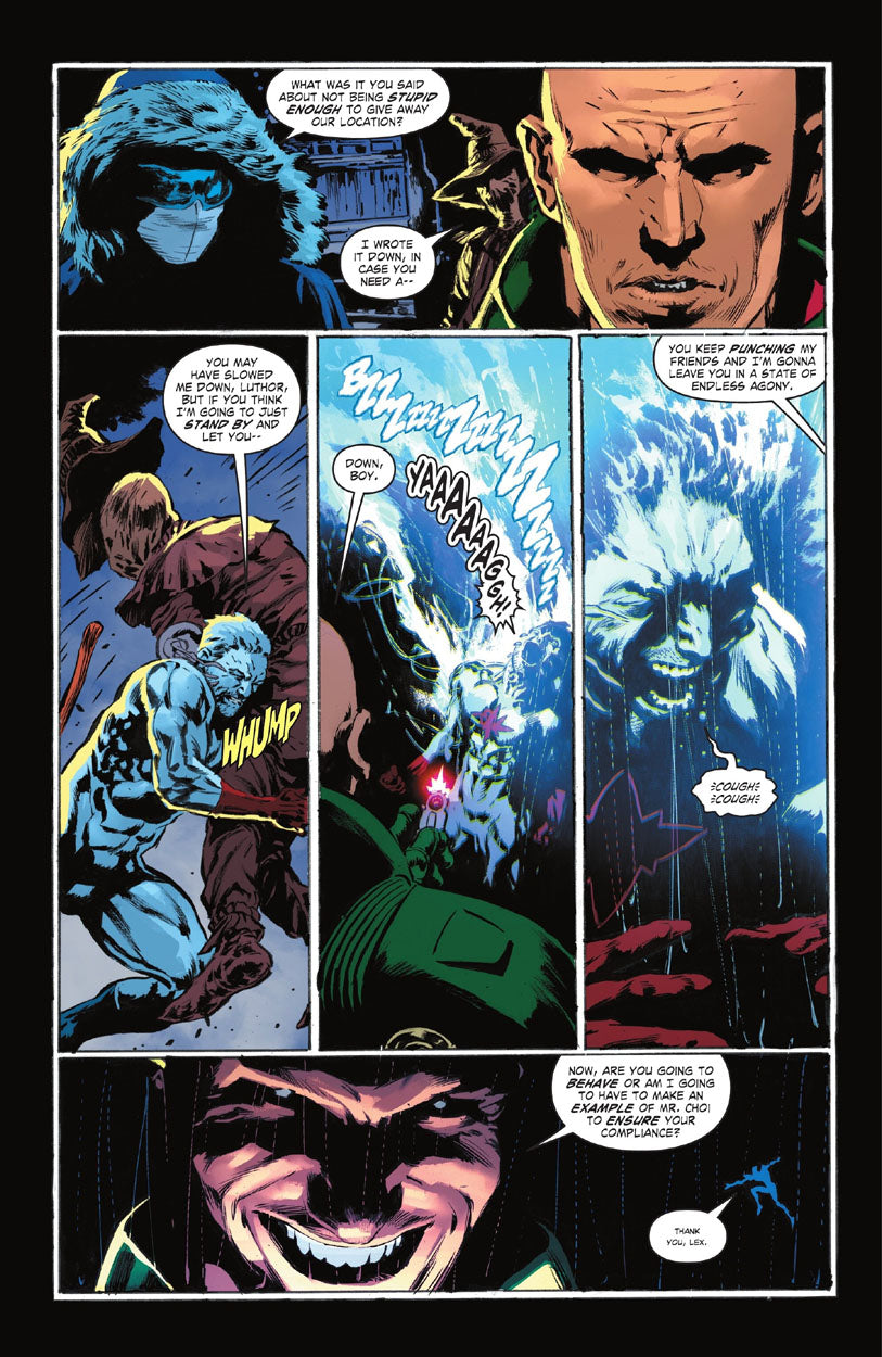 Justice League: The Atom Project #6 p.12 - The Legion of Doom vs Captain Atom!
