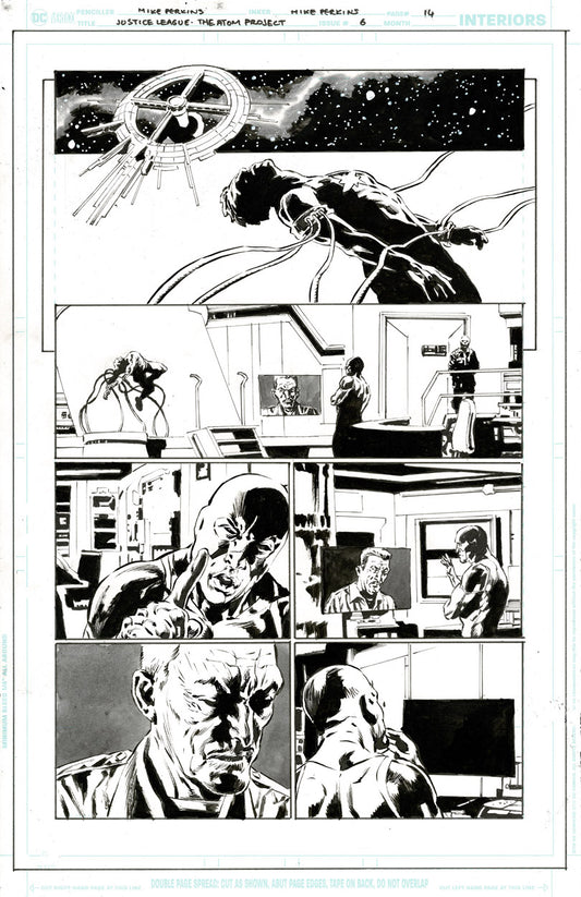 Justice League: The Atom Project #6 p.14 - The Atom & Captain Atom!