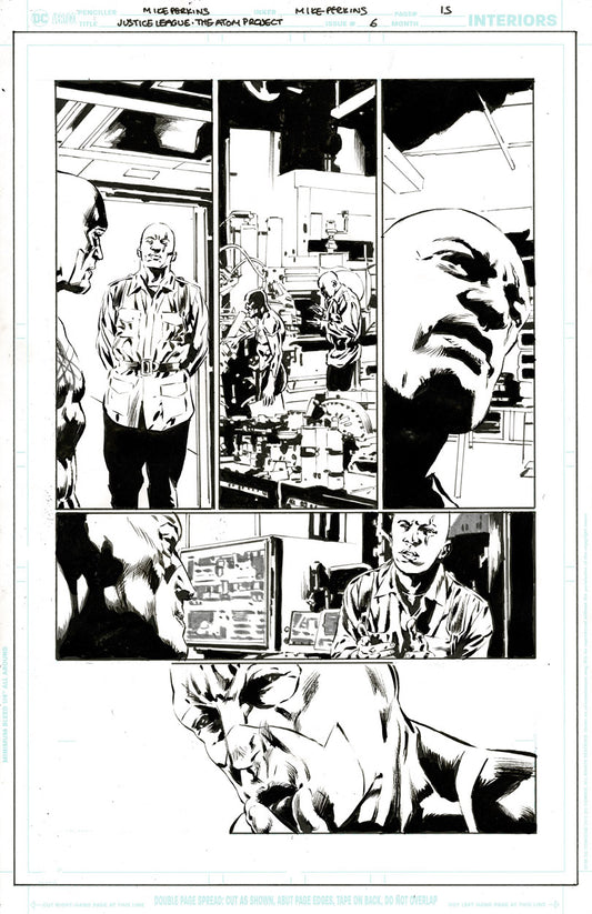 Justice League: The Atom Project #6 p.15 - The Atom!