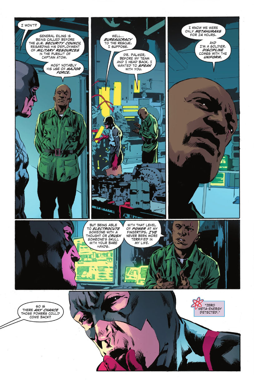 Justice League: The Atom Project #6 p.15 - The Atom!