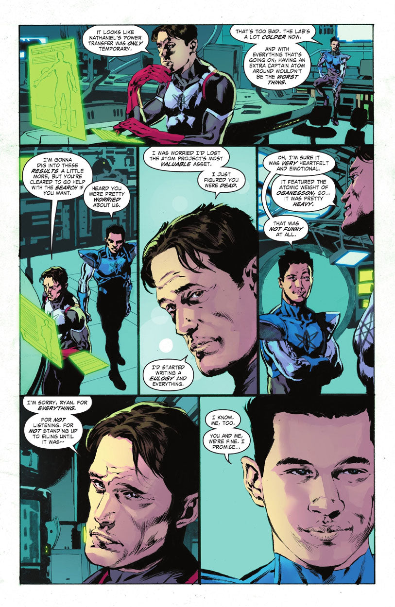 Justice League: The Atom Project #6 p.16 - The Atoms!