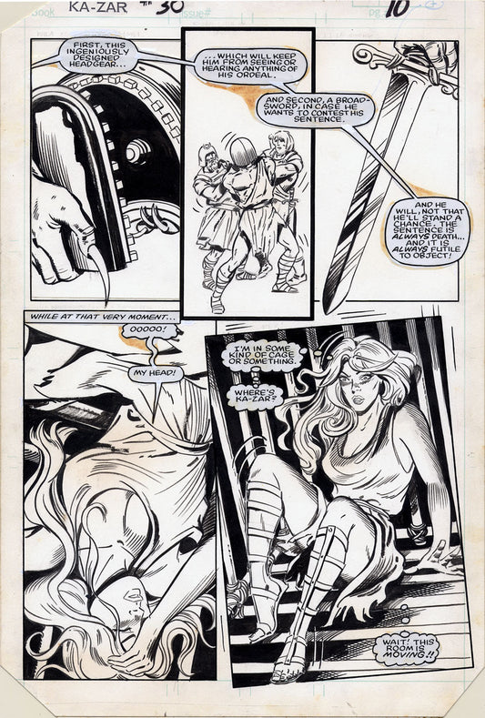 Wilshire, Mary – Ka-Zar #30 p.10 – Sexy Shanna the She-Devil!