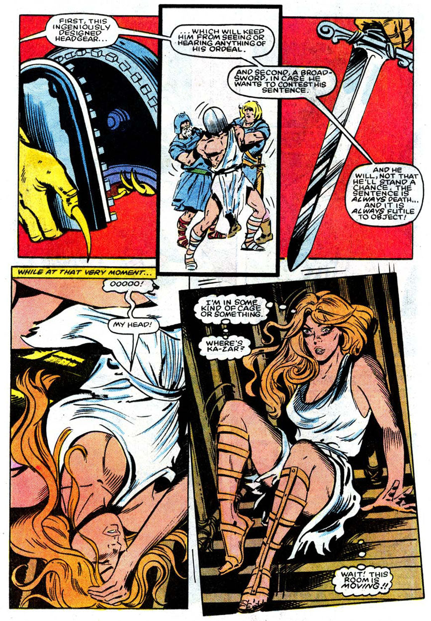 Wilshire, Mary – Ka-Zar #30 p.10 – Sexy Shanna the She-Devil!