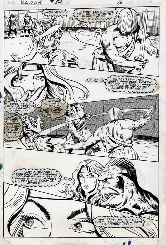 Wilshire, Mary – Ka-Zar #30 p.13 – Shanna the She-Devil!