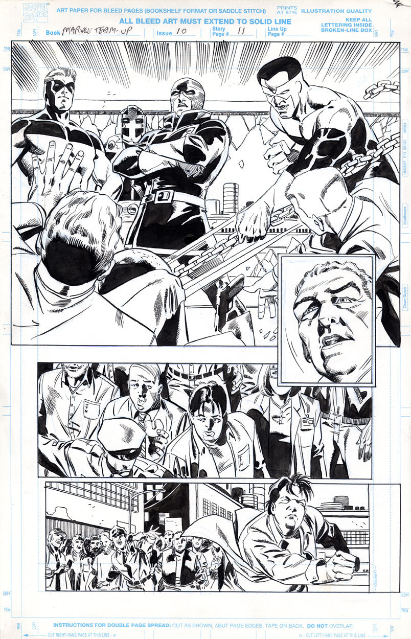 Olliffe, Pat - Marvel Team-Up #10 p.11 - The Wrecking Crew!