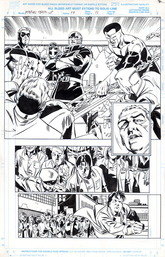 Olliffe, Pat - Marvel Team-Up #10 p.11 - The Wrecking Crew!