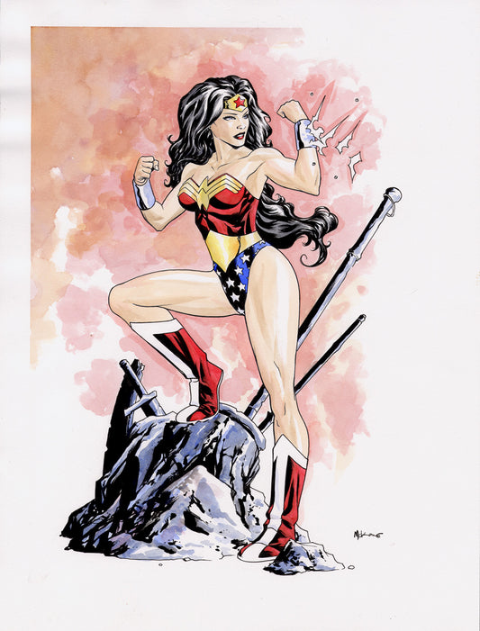 McKone, Mike - Wonder Woman Illustration!