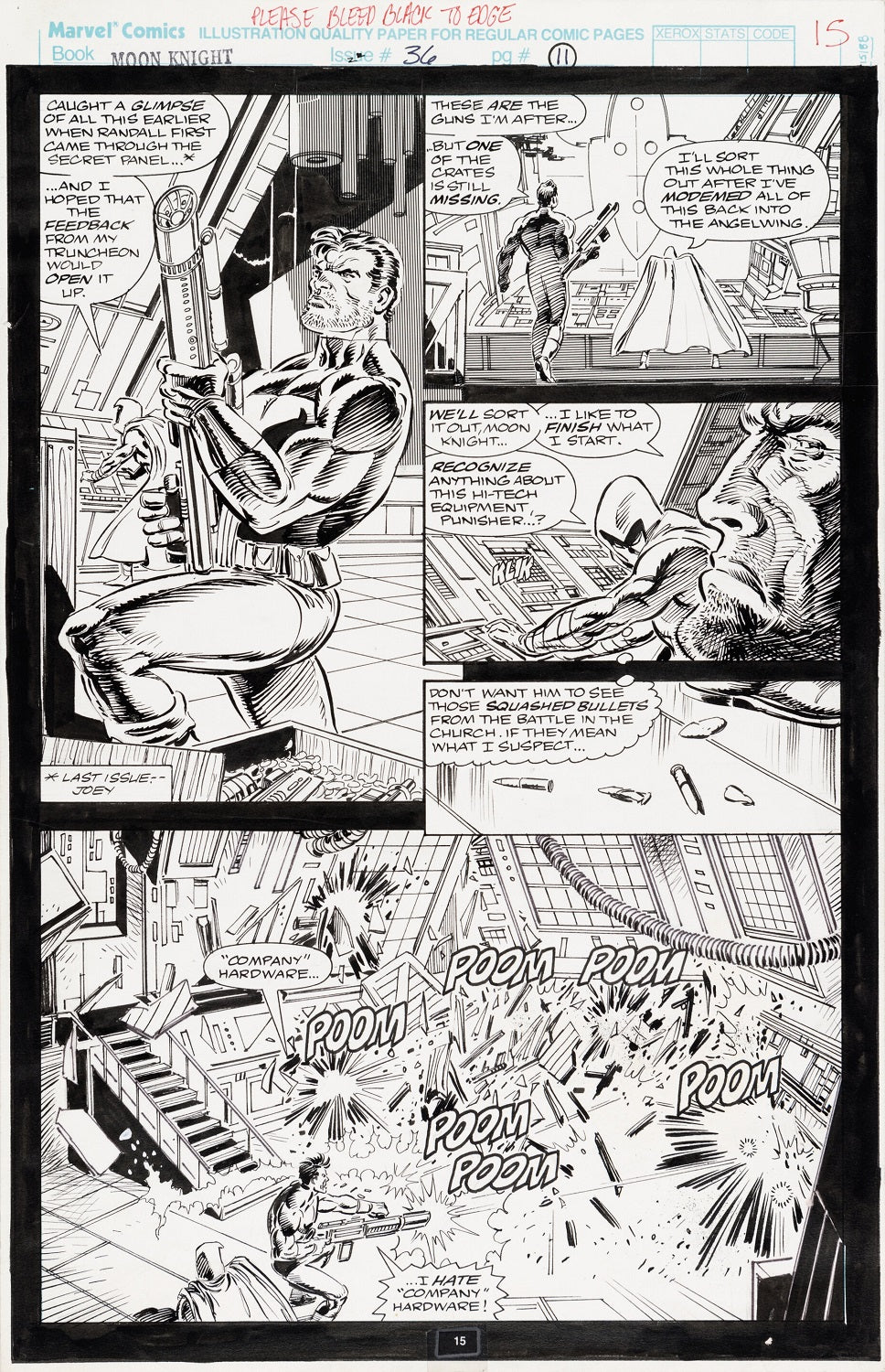 Garney, Ron - Moon Knight #36 p.11 - The Punisher!