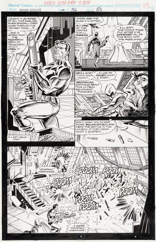 Garney, Ron - Moon Knight #36 p.11 - The Punisher!