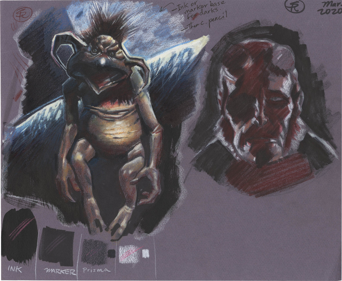 Rude, Steve – Salacious Crumb & Hellboy Studies