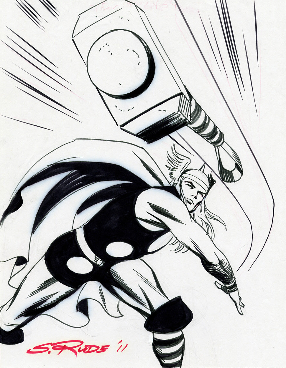 Rude, Steve – The Mighty Thor Commission
