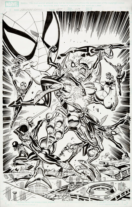 Frenz, Ron - Spider-Girl #87 p.20 - Multi-Figure Splash!