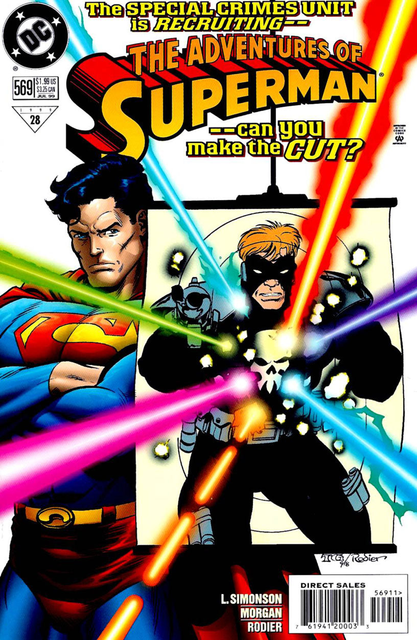 Grummett, Tom - Adventures of Superman #569 Cover!