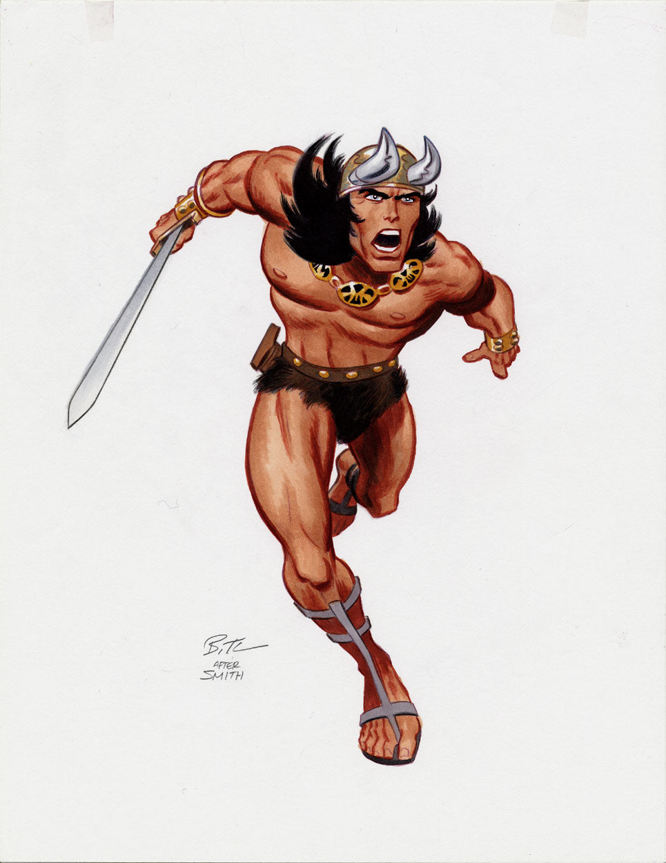 Timm, Bruce – Conan #1 Barry Smith Homage!