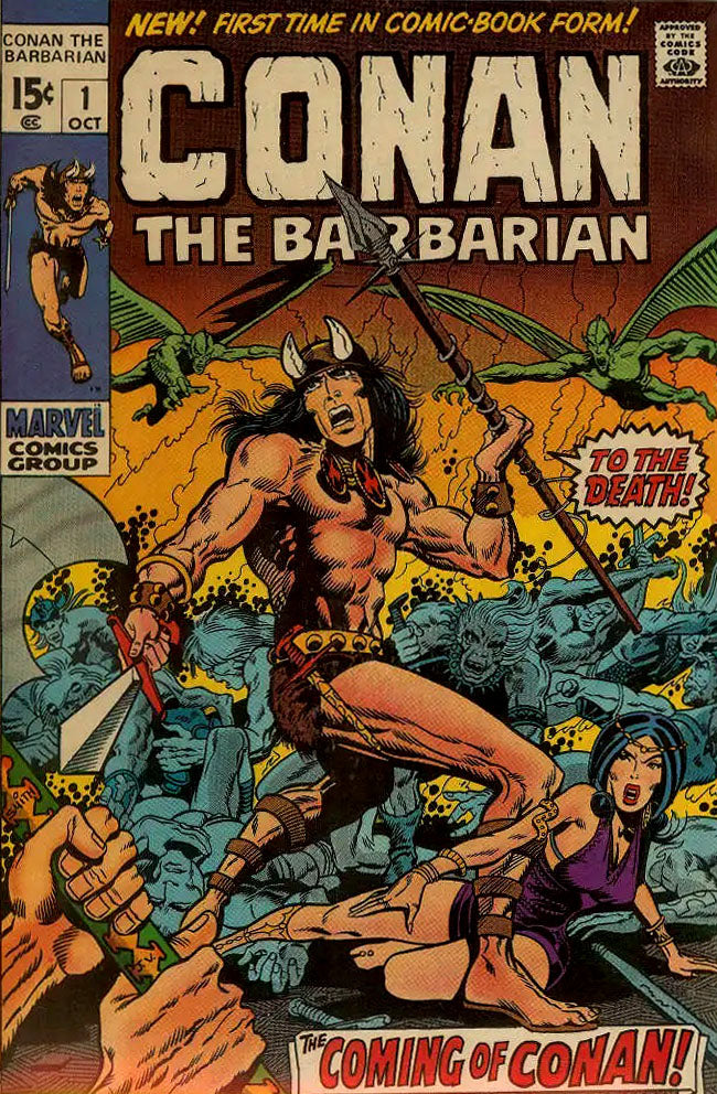 Timm, Bruce – Conan #1 Barry Smith Homage!