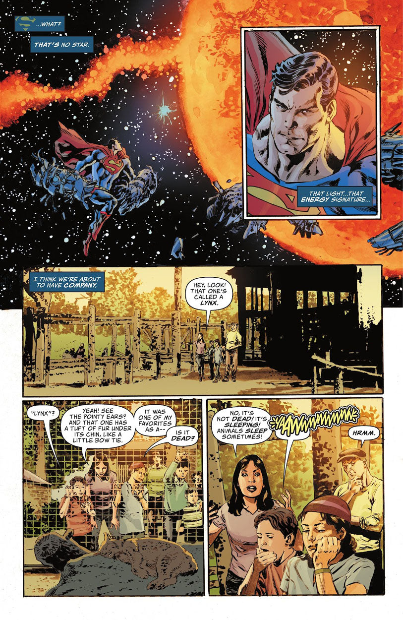 Action Comics #1048 p.09 - Superman in Space!