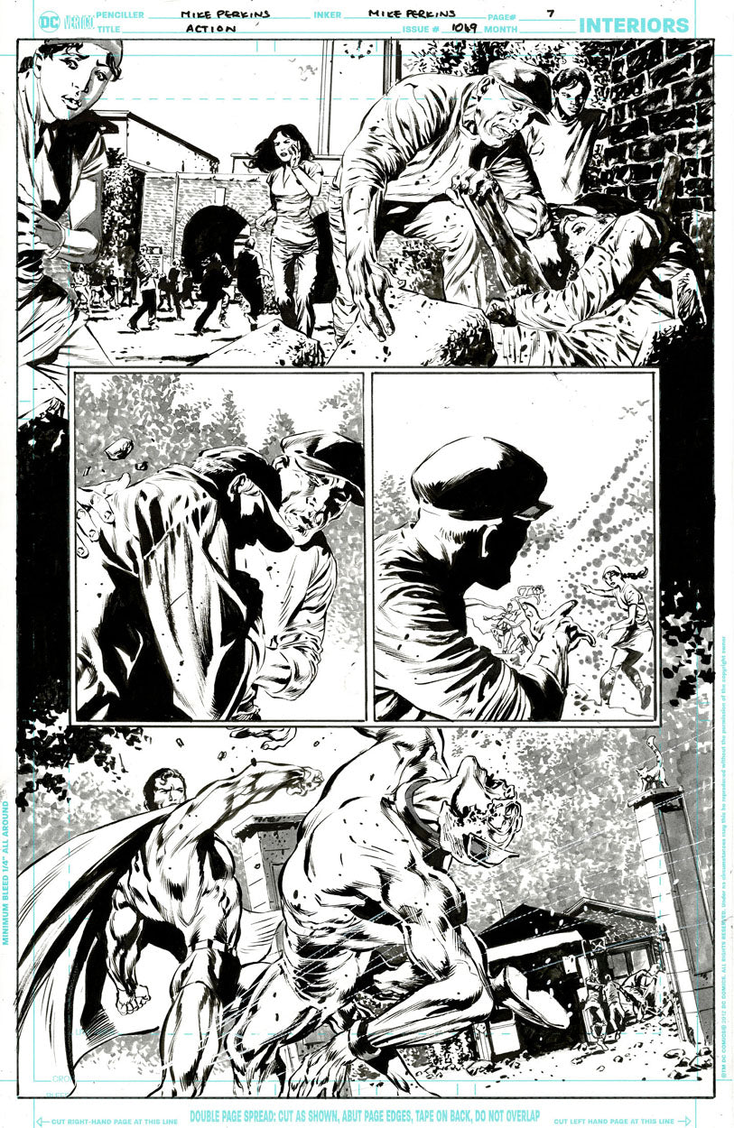 Action Comics #1049 p.07 - Superman vs Orion!