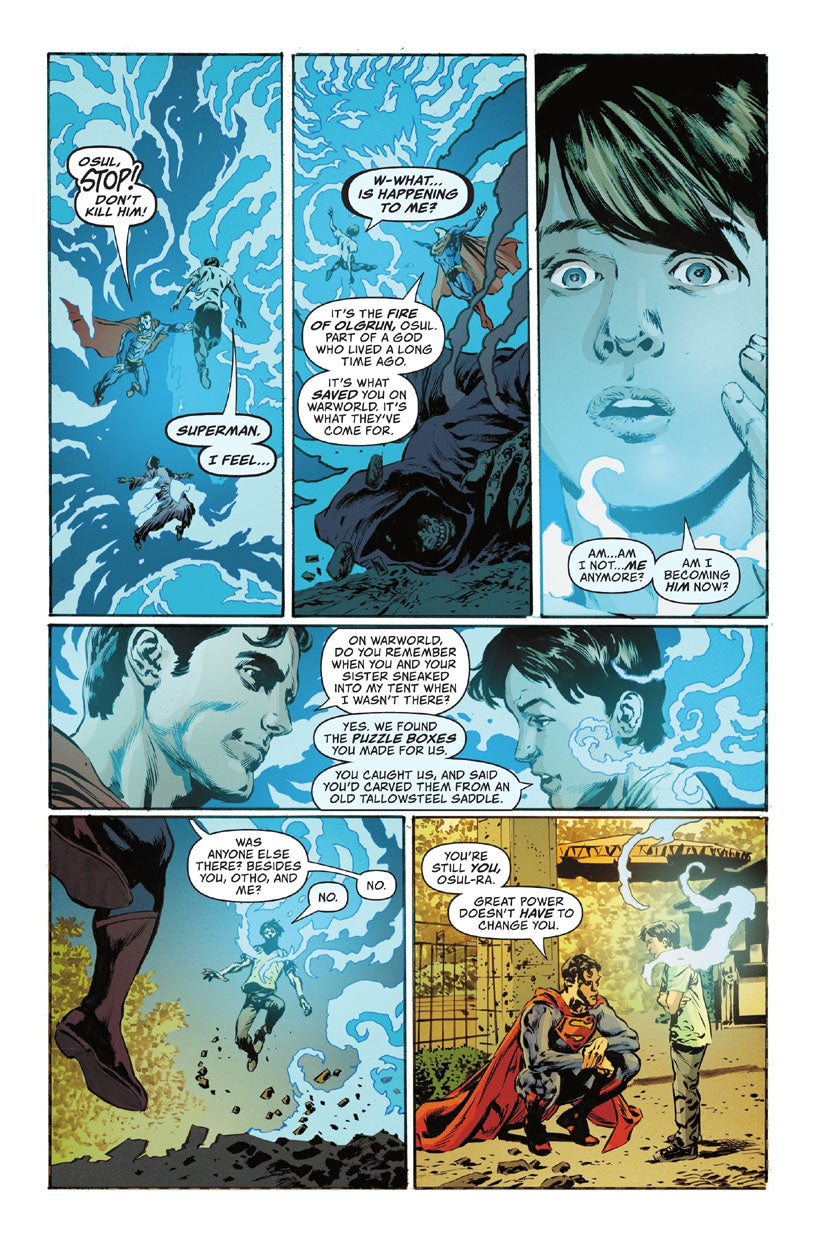 Action Comics #1049 p.11 - Superman & Osul-Ra!