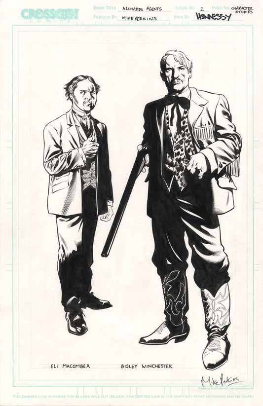 Archard's Agents #1 (2003) - Character Studies 1