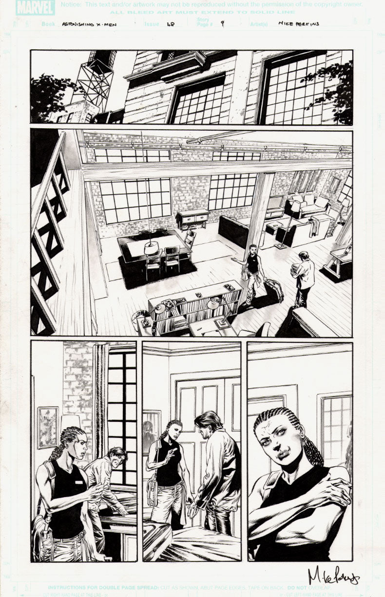 Astonishing X-Men #48 p.09 - Gambit & Cecilia!