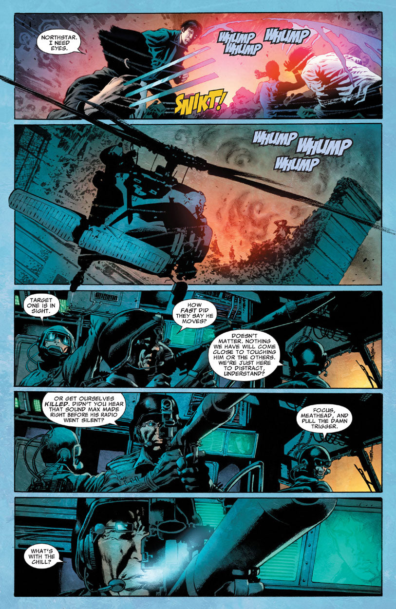 Astonishing X-Men #48 p.16 - Wolverine Pops Claws!