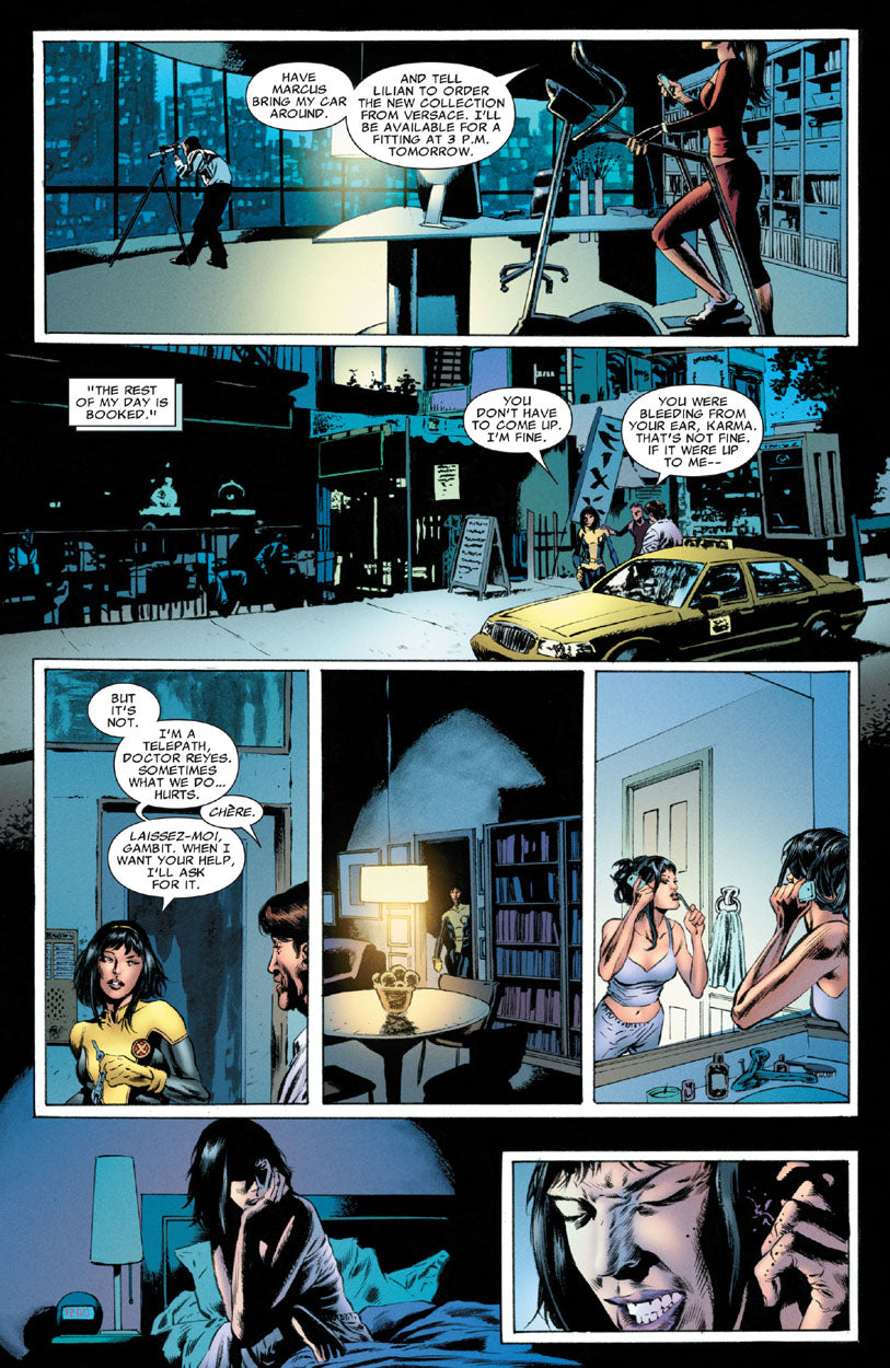 Astonishing X-Men #49 p.19 - Karma & Gambit!