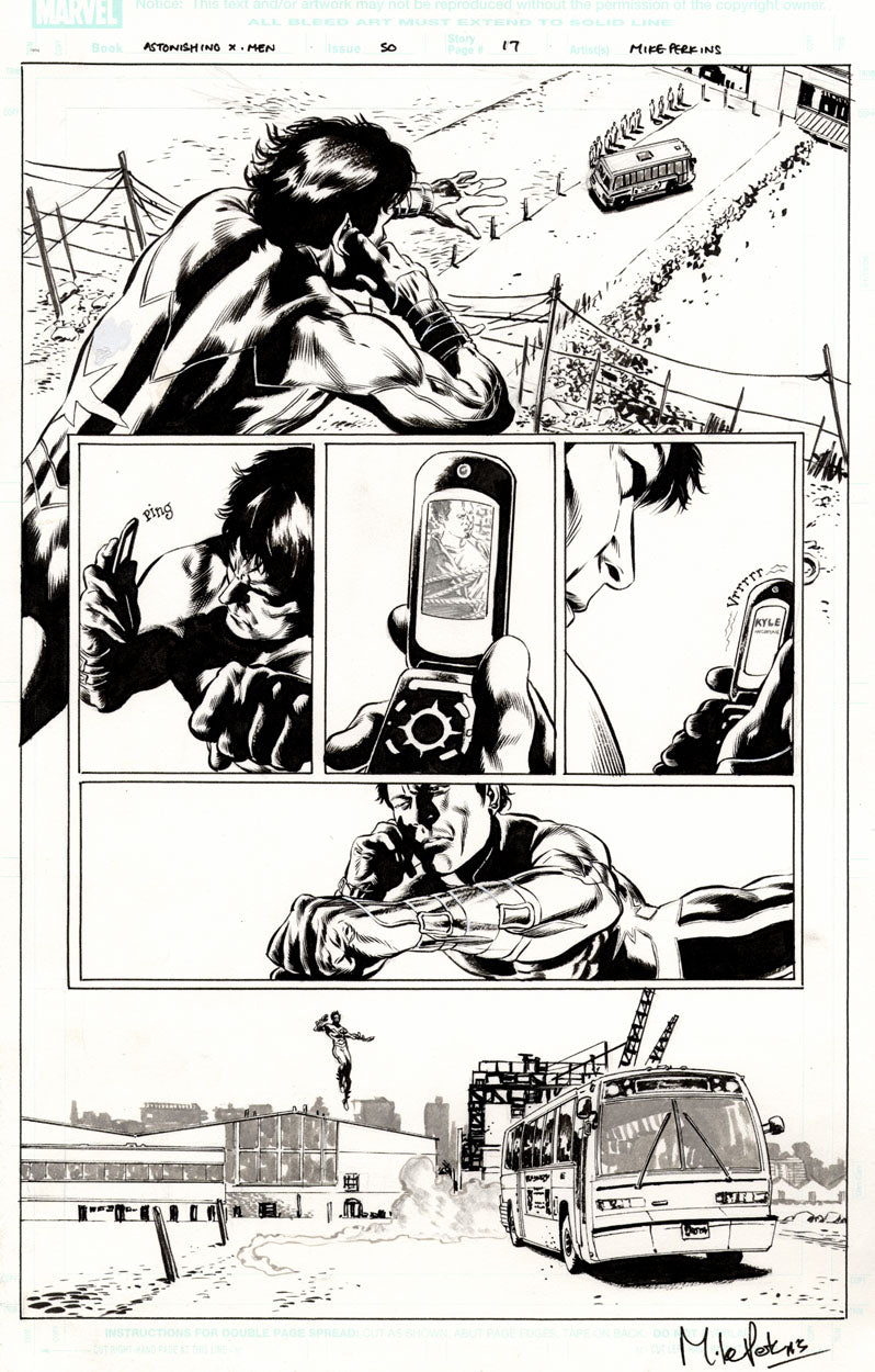 Astonishing X-Men #50 p.17 - Kyle Kidnapped!!