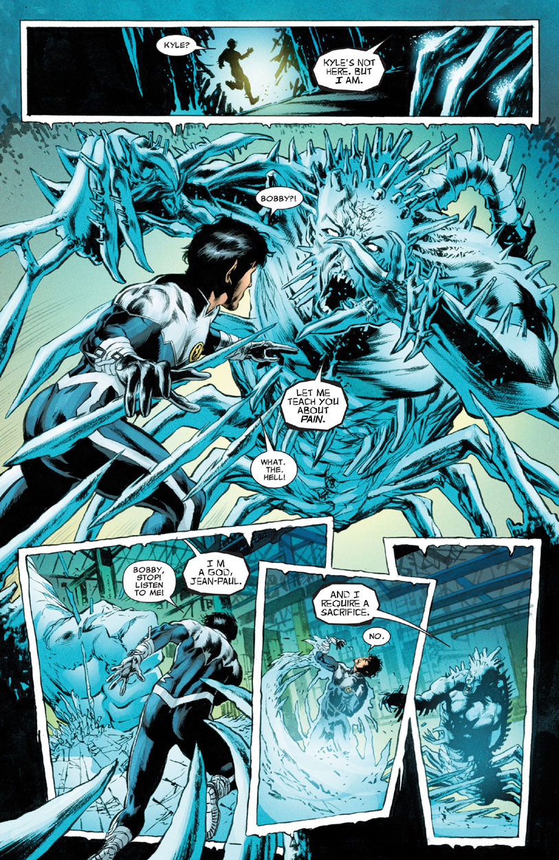 Astonishing X-Men #50 p.18 - Northstar & Iceman!!