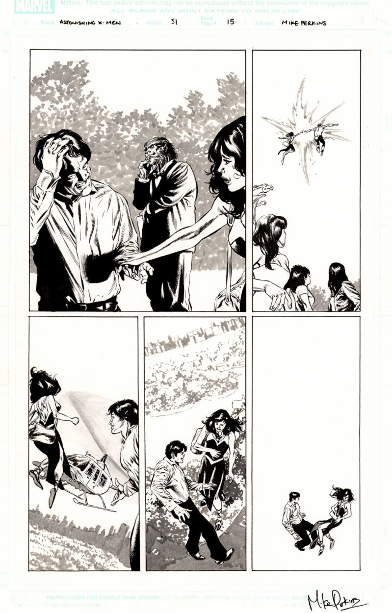 Astonishing X-Men #51 p.15 - Northstar Wedding Issue!