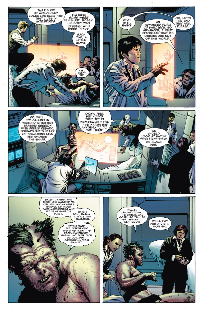 Astonishing X-Men #53 p.02 - Wolverine Regenerates!