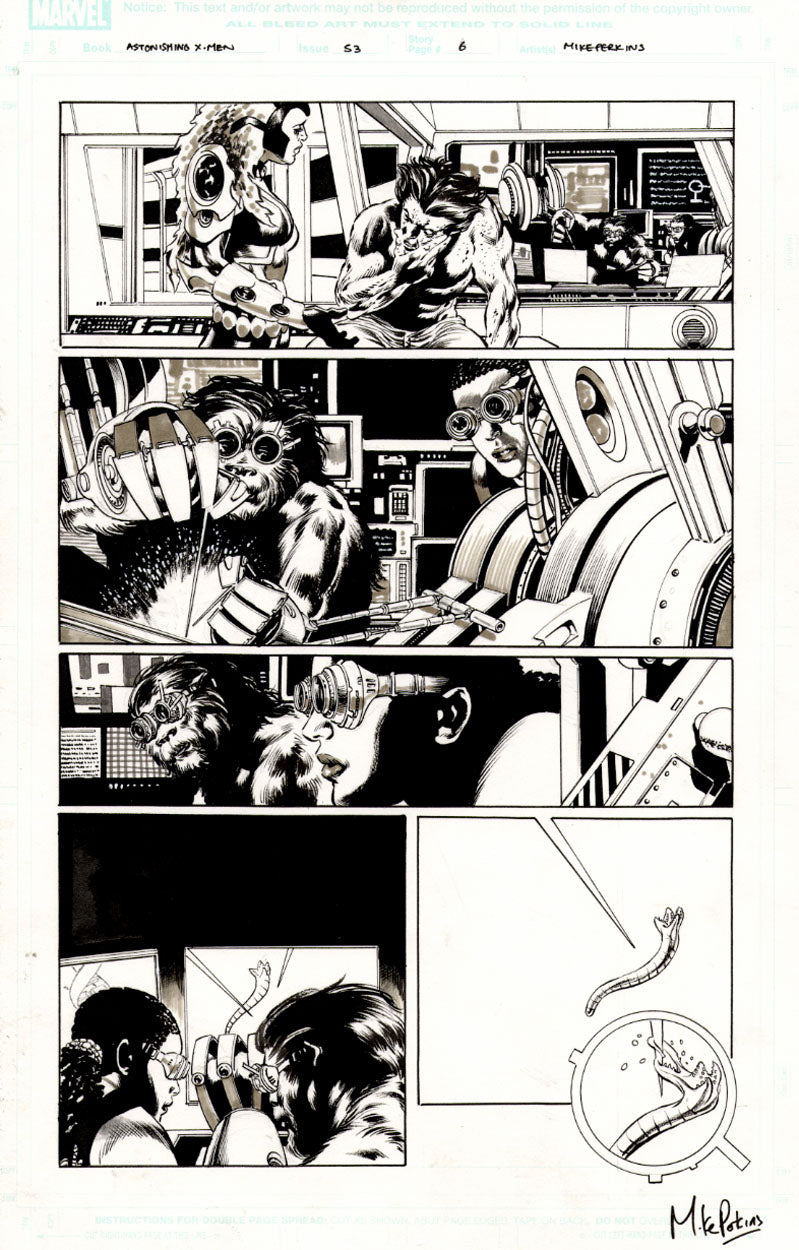 Astonishing X-Men #53 p.06 - Warbird, Wolverine & Beast!