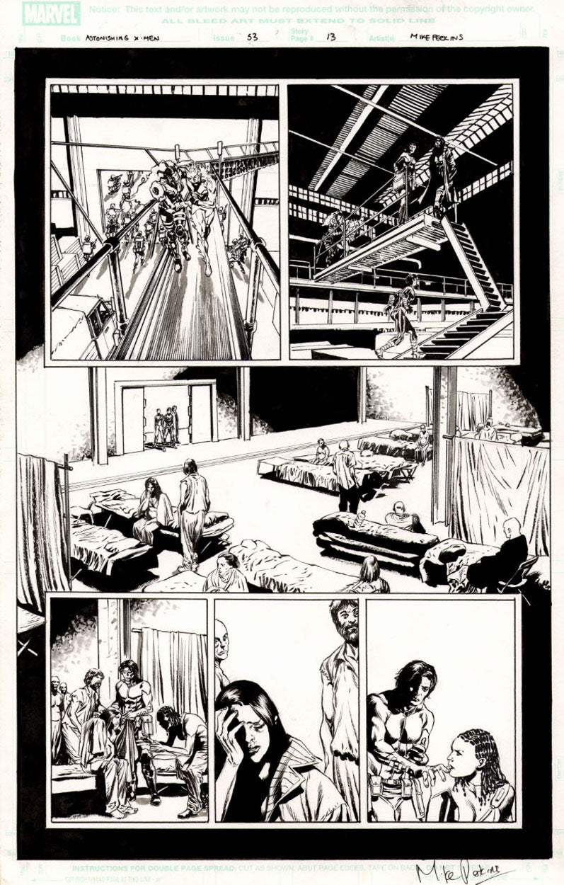 Astonishing X-Men #53 p.13 - Gambit & Warbird!