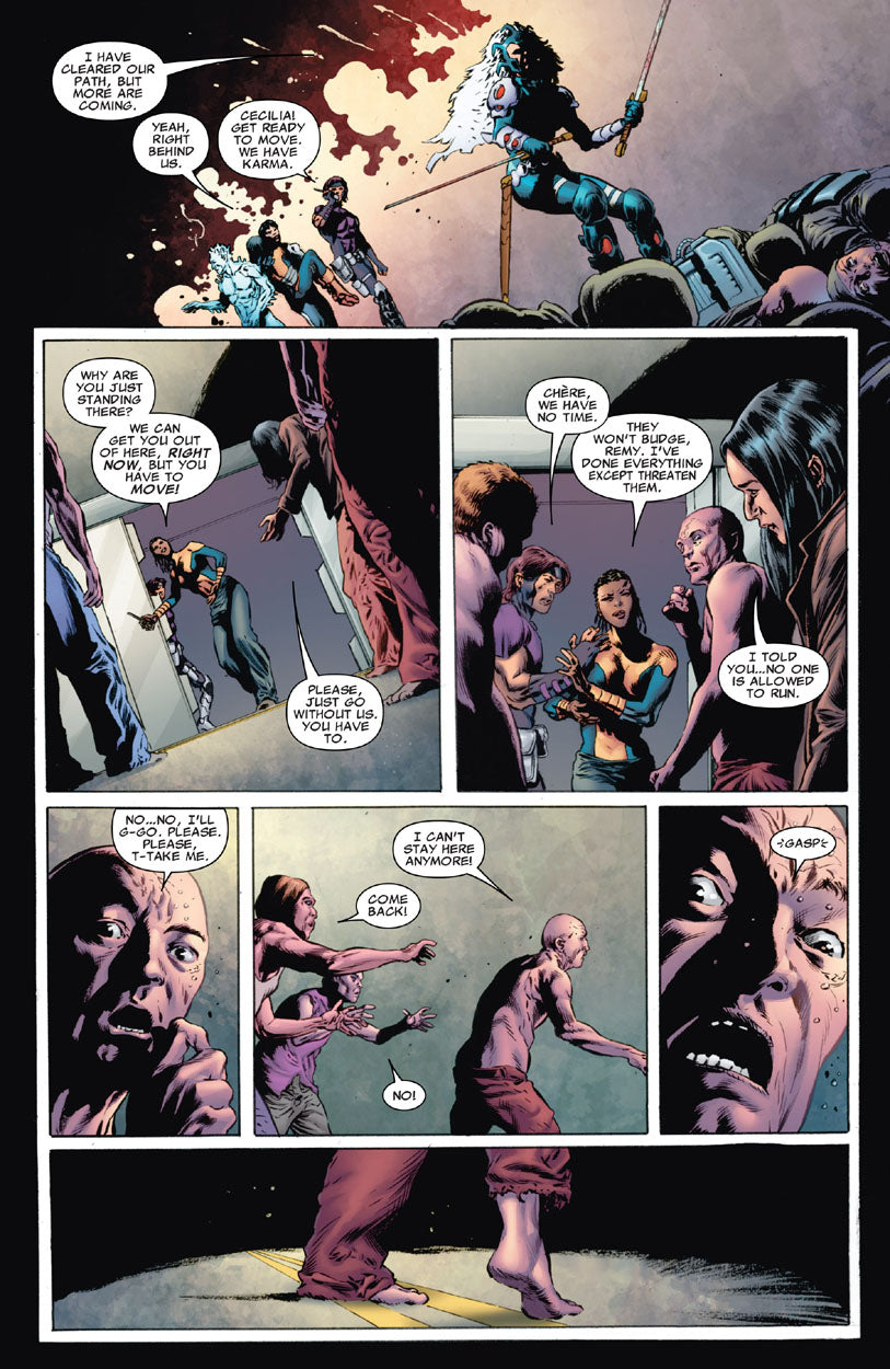 Astonishing X-Men #53 p.17 - Warbird & Gambit!