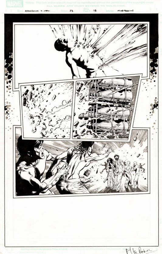 Astonishing X-Men #53 p.18 - Gambit & Cecelia Reyes!