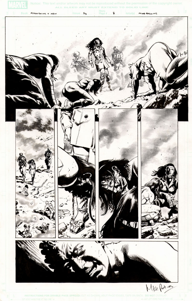 Astonishing X-Men #54 p.08 - Iceman, Karma & Hatchi!